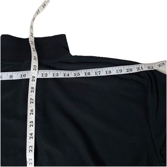 Vintage Polo Ralph Lauren Men XXL Red Big Pony #3 Black Short Sleeve Shirt - Picture 9 of 10